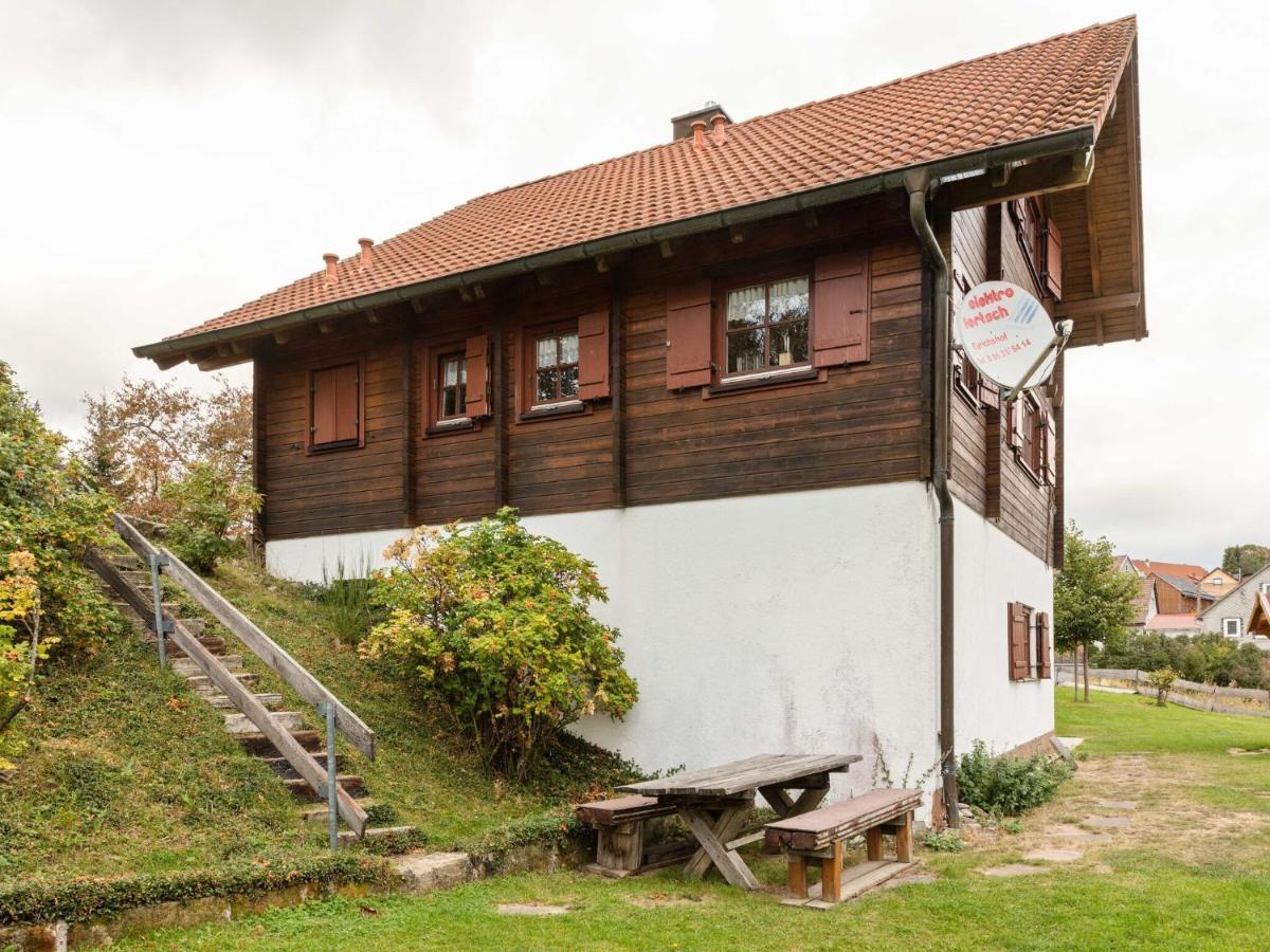Chalet In Hinterrod Thuringia With Sauna Eisfeld Extérieur photo
