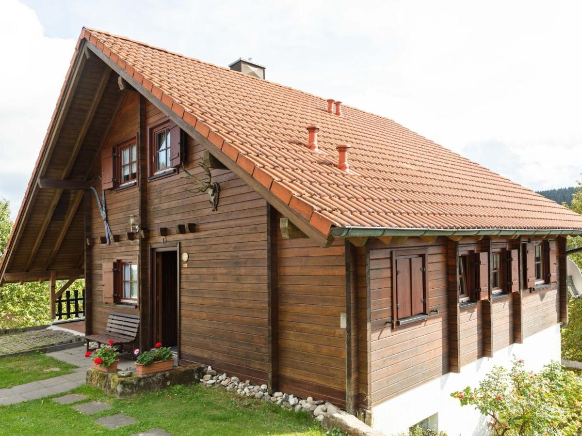 Chalet In Hinterrod Thuringia With Sauna Eisfeld Extérieur photo