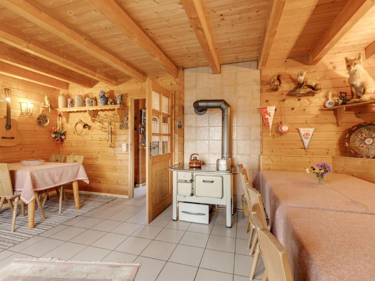 Chalet In Hinterrod Thuringia With Sauna Eisfeld Extérieur photo